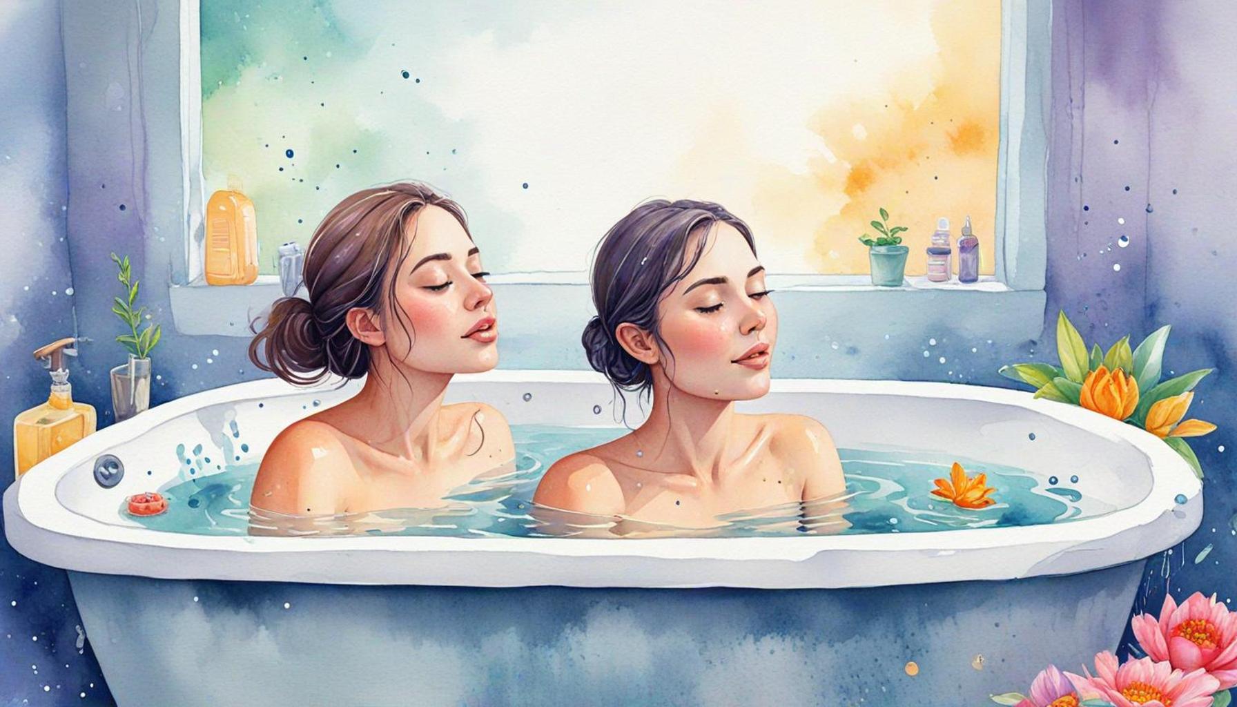 Deep Breathing and Reconnection in the Bath Relax  Revitalize