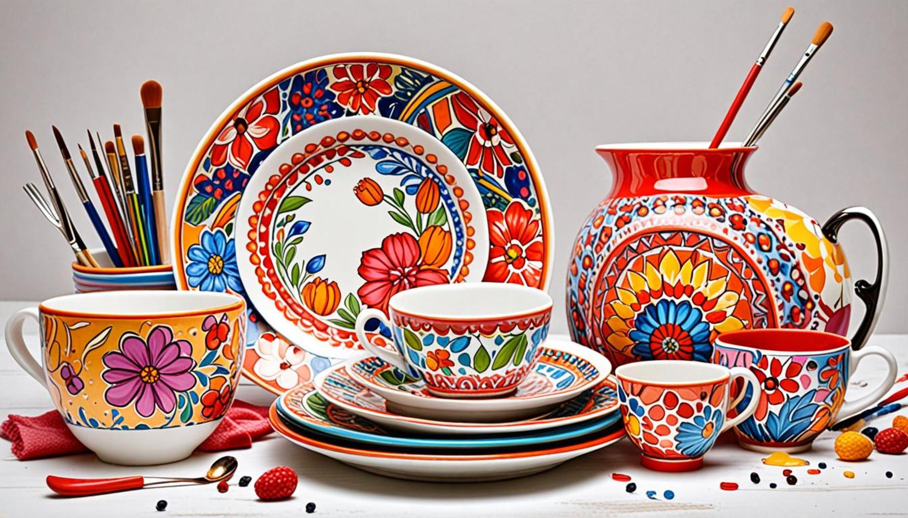The Art of Ceramic Painting: Techniques for Personalizing and Decorating Tableware
