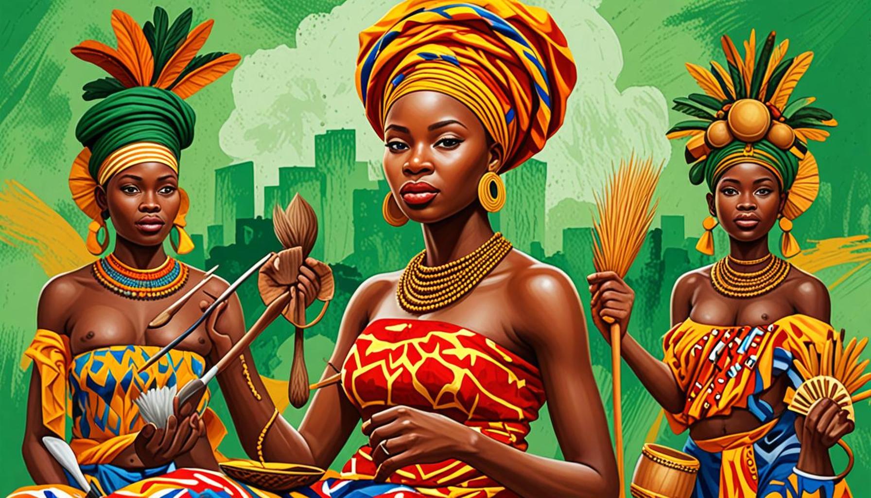 Exploring Nigeria’s Cultural Diversity Through Painting and Sculpture: A Journey of Artistic Expression